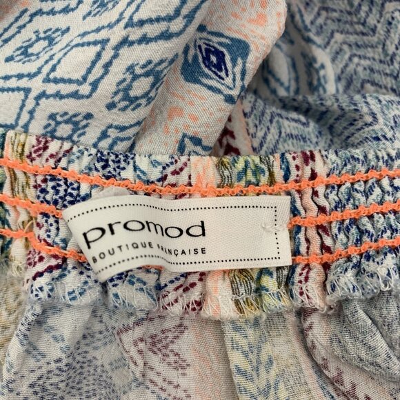 Promod Boutique Romper Small Boho Summer Festival Casual Vacay Sleeveless - Picture 5 of 5